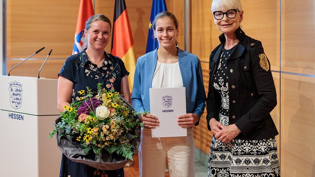 Judoka Lena Djeriou von der TSG Nordwesst Frankfurt 1898 e.V. engagiert sich seit 2017 als Sportassistentin.